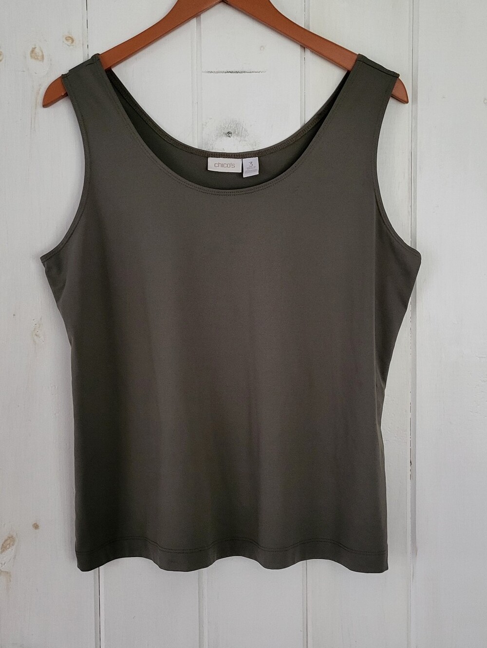 Chicos Microfiber Stretch Camisole Tank Top